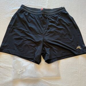Tracksmith Session Shorts in dark grey  NWT